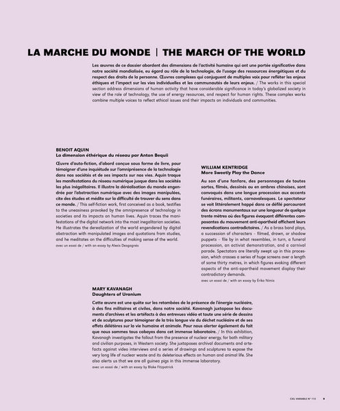 CV115 - Éditorial + Introduction