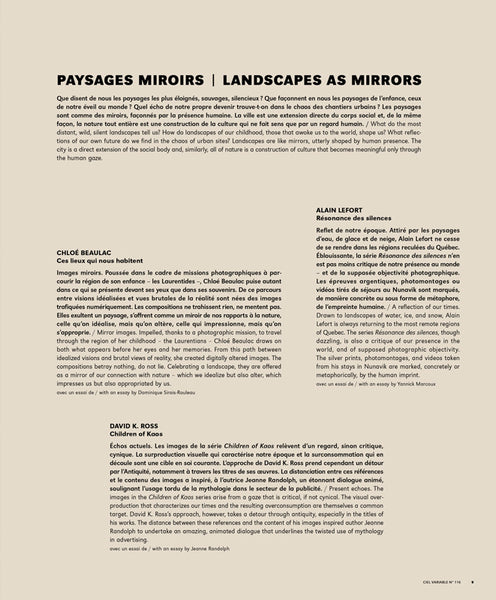 CV116 - Éditorial + Introduction