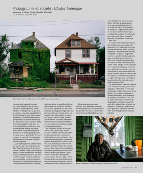 CV116 - Photographie et Société : L’autre Amérique — Jérôme Delgado