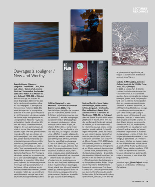 CV116 - Ouvrages à souligner — Jérôme Delgado