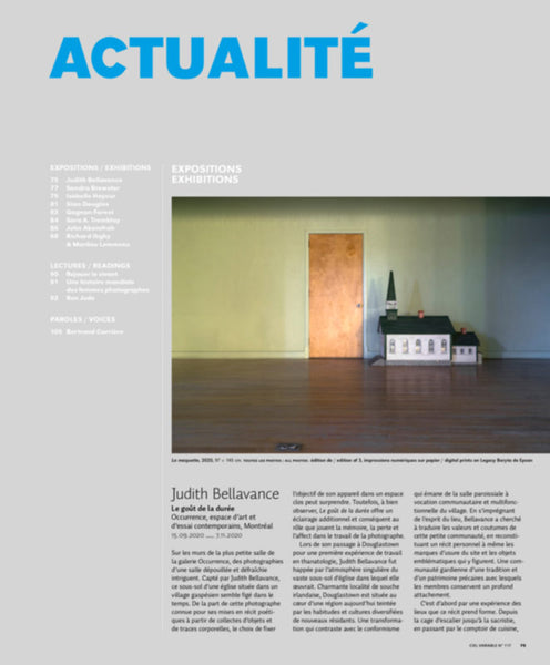 CV117 - Judith Bellavance, Le goût de la durée — Mona Hakim