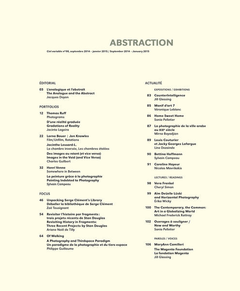 CIEL VARIABLE 98 - ABSTRACTION