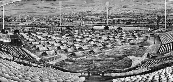 Richard Mosse, Hellinikon Olympic Arena, 2016, 127 × 267 cm