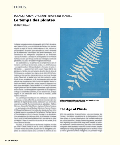 CV129 - Le temps des plantes – Bénédicte Ramade