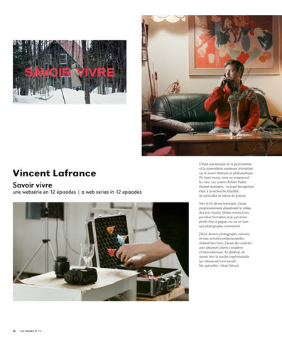 CV117 - Vincent Lafrance, Savoir vivre — Zoë Tousignant